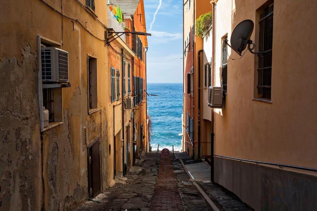 Dalla Spiaggetta A Quinto เจนัว ภายนอก รูปภาพ