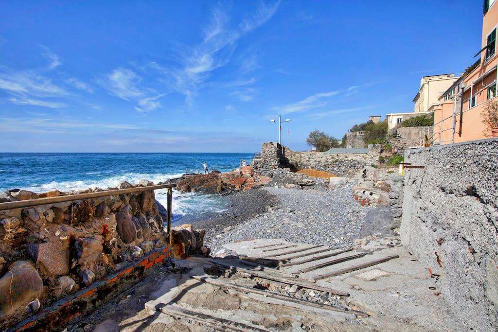 Dalla Spiaggetta A Quinto เจนัว ภายนอก รูปภาพ